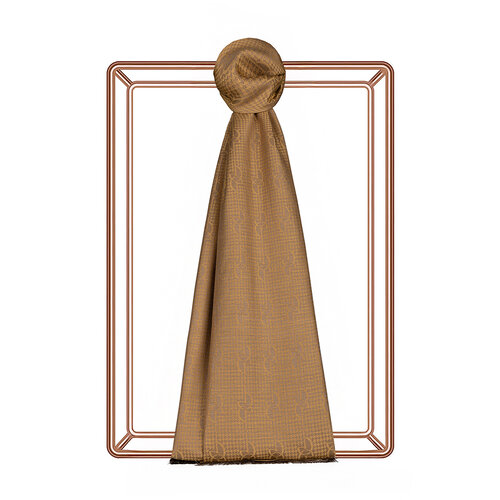 Monogram Bal Köpüğü Şal